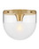 Beck LED Flush Mount in Lacquered Brass (13|32081LCB)