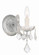 Maria Theresa One Light Wall Sconce in Polished Chrome (60|4471-CH-CL-MWP)