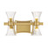 Bennington LED Bathroom Vanity in Warm Brass (51|8-9702-4-322)