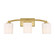Whitney Three Light Bathroom Vanity in Warm Brass (51|8-7710-3-322)