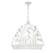 Oakmont Six Light Pendant in Bisque White (51|7-4618-6-83)