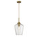 Carlton One Light Pendant in Warm Brass (51|7-3390-1-322)