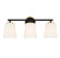 Two Light Bathroom Vanity in Matte Black and Natural Brass (446|M80077MBKNB)