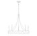 Five Light Chandelier in Distressed White (446|M100118DW)