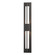 Axis LED Outdoor Wall Sconce in Coastal Dark Smoke (39|306420-LED-77-ZM0332)