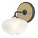Ume One Light Bath Sconce in Black (39|201340-SKT-10-86-FD0710)
