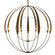 Cirque 12 Light Chandelier in Natural Iron (39|194248-SKT-20)