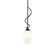 Flora One Light Mini Pendant in Black (39|183030-SKT-MULT-10-GG0303)