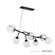 Vine Seven Light Pendant in Black (39|138573-SKT-STND-10-ZM0588)