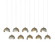 Brooklyn LED Pendant in Soft Gold (39|131205-SKT-LONG-84-85-GG0711)