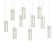 Exos Glass LED Pendant in Soft Gold (39|131204-SKT-LONG-84-GG0065)