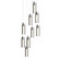 Exos Glass LED Pendant in Dark Smoke (39|131104-SKT-LONG-07-ZM0065)