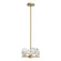 Gatsby Four Light Semi-Flush/Pendant in Modern Brass (39|131061-SKT-MULT-86-CR)
