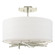 Brindille Three Light Semi-Flush Mount in Sterling (39|127660-SKT-85-SF1505)