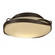 Flora Two Light Flush Mount in Bronze (39|126740-SKT-05-GG0097)