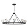 Gatsby Eight Light Chandelier in Black (39|105021-SKT-10-CR) Gatsby Eight Light Chandelier in Black (39|105021-SKT-10-CR)