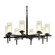 Constellation Eight Light Chandelier in Dark Smoke (39|104305-SKT-07-ZU0323)