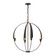 Cirque Four Light Chandelier in Bronze (39|104203-SKT-05)