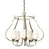 Flora Five Light Chandelier in Soft Gold (39|103045-SKT-84-GG0303)