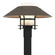 Henry One Light Outdoor Post Mount in Coastal Black (39|344227-SKT-80-77-GG0026)