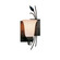 Leaf One Light Wall Sconce in Oil Rubbed Bronze (39|205122-SKT-RGT-14-GG0035)