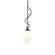 Flora One Light Mini Pendant in Dark Smoke (39|183030-SKT-MULT-07-GG0303)
