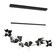 Belladonna LED Pendant in Black (39|139813-LED-STND-10-20-CR)