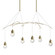 Kiwi Six Light Pendant in Modern Brass (39|136560-SKT-LONG-86-ZM0565)