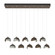 Brooklyn LED Pendant in Bronze (39|131205-SKT-STND-05-82-GG0711)