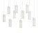 Exos Glass LED Pendant in Vintage Platinum (39|131204-SKT-LONG-82-GG0065)