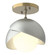 Brooklyn One Light Semi-Flush Mount in Modern Brass (39|121377-SKT-86-82-GG0711)