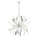 Dahlia Six Light Chandelier in Vintage Platinum (39|104350-SKT-82)