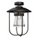 Erlenmeyer One Light Outdoor Semi-Flush Mount in Coastal Black (39|356015-SKT-80-ZM0467)