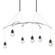 Kiwi Six Light Pendant in Oil Rubbed Bronze (39|136560-SKT-SHRT-14-ZM0565)