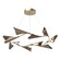 Plume LED Pendant in Soft Gold (39|135008-LED-STND-84-05) Plume LED Pendant in Soft Gold (39|135008-LED-STND-84-05)
