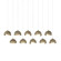 Brooklyn LED Pendant in Soft Gold (39|131205-SKT-LONG-84-84-GG0711)