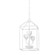 Westwood Five Light Lantern in Gesso White (67|F7420-GSW)