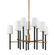 Belvedere Ten Light Chandelier in Patina Brass (67|F2832-PBR/TBK)