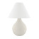 Helena One Light Table Lamp in Aged Brass/Ceramic Matte White Speck (428|HL775201-AGB/CWK)
