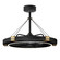 Jewel LED Fandelight in Black / Gold (16|61019BCBKGLD)