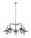 Ballston Urban Five Light Chandelier in Matte Black (405|916-5CR-BK-M6-BK)
