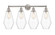 Edison Four Light Bath Vanity in Satin Nickel (405|616-4W-SN-G652-7)