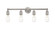 Edison Four Light Bath Vanity in Satin Nickel (405|616-4W-SN)
