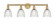 Edison Four Light Bath Vanity in Brushed Brass (405|616-4W-BB-G382)