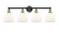 Edison Four Light Bath Vanity in Black Antique Brass (405|616-4W-BAB-GBD-751)