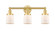 Edison Three Light Bath Vanity in Satin Gold (405|616-3W-SG-G51)