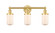 Edison Three Light Bath Vanity in Satin Gold (405|616-3W-SG-G311)