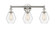 Edison Three Light Bath Vanity in Polished Nickel (405|616-3W-PN-G652-6)