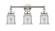 Edison Three Light Bath Vanity in Polished Nickel (405|616-3W-PN-G184)