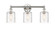 Edison Three Light Bath Vanity in Polished Nickel (405|616-3W-PN-G1113)